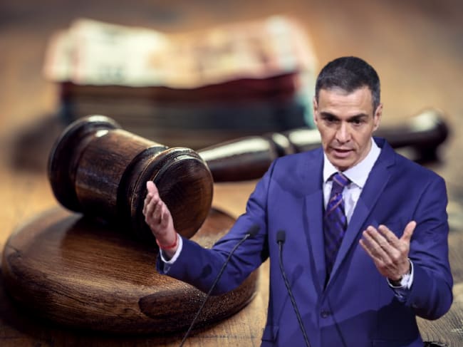 Imagen de referencia. Pedro Sánchez (Presidente de España): Getty Images / Juicio: Getty Images.