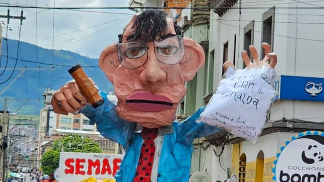 Desfile de años viejos en Pasto | Foto: Sebastián Villada