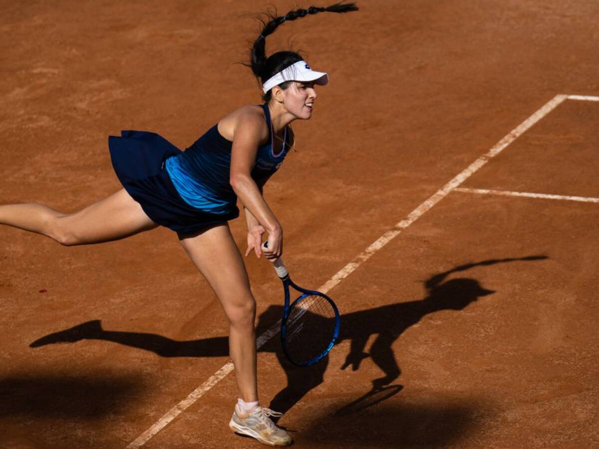 Camila Osorio fue eliminada en la segunda ronda del Masters de Roma
