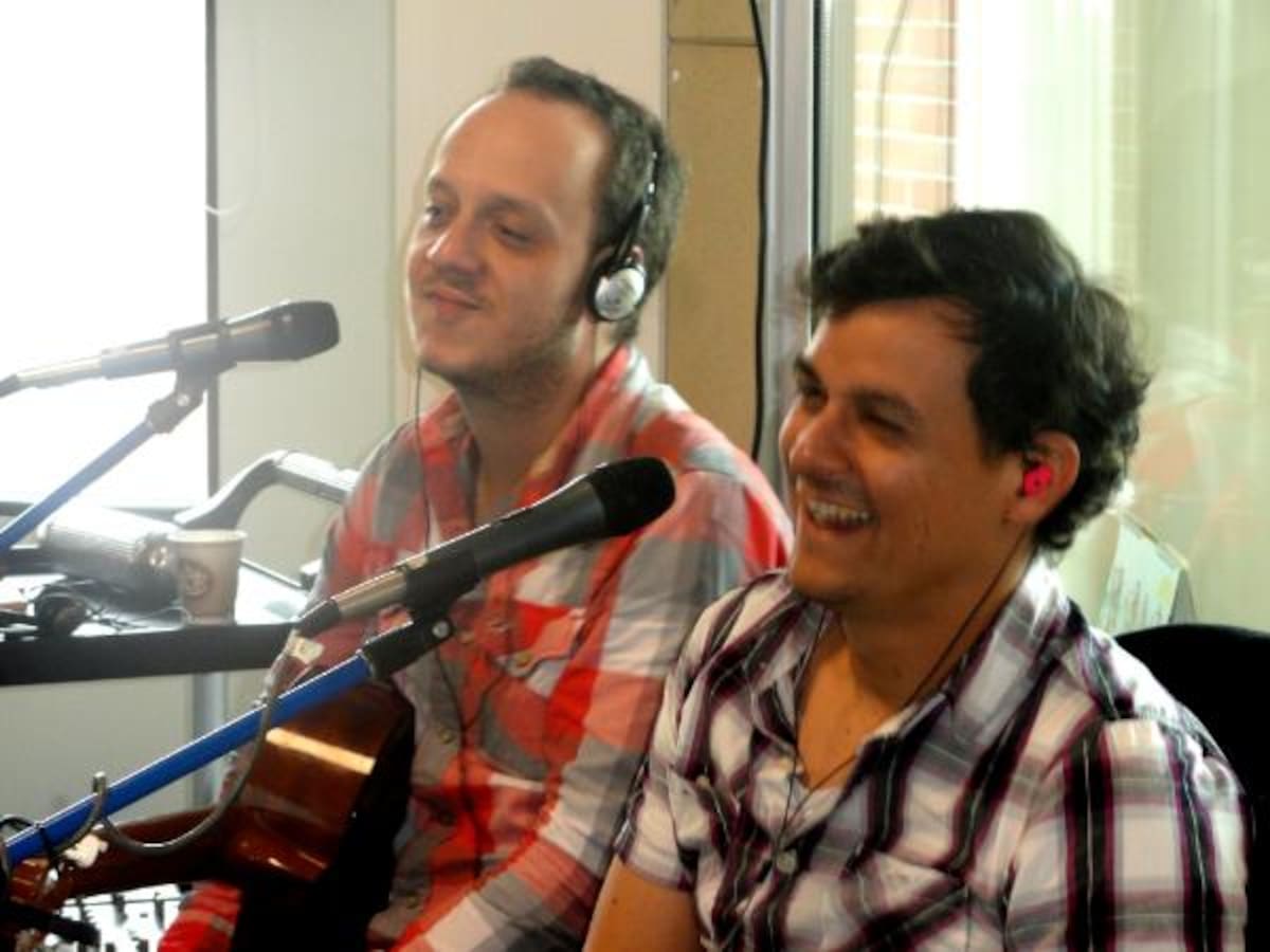 Gigi Posada y Tuto Múñoz, músicos de La Ventana