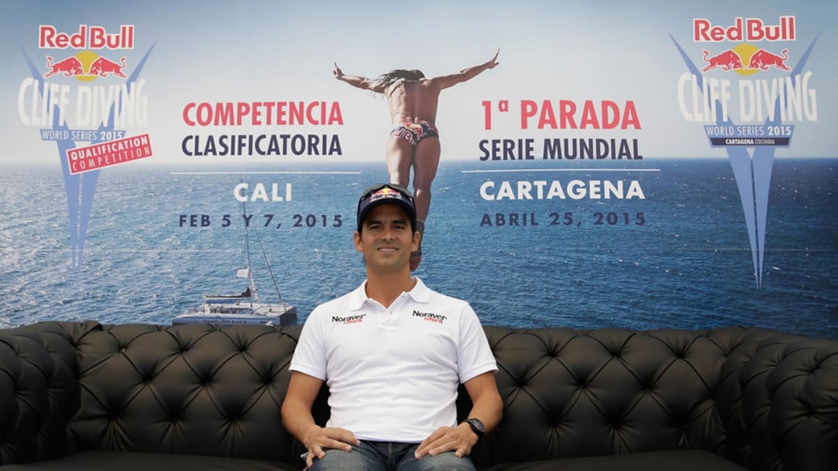 Orlando Duque presenta a Cartagena para la Serie Mundial de Clavados