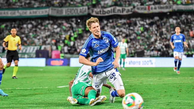 Atlético Nacional vs. Millonarios - fecha 5 cuandrangulares - Liga Betplay. Foto: David Jaramillo - Colprensa.