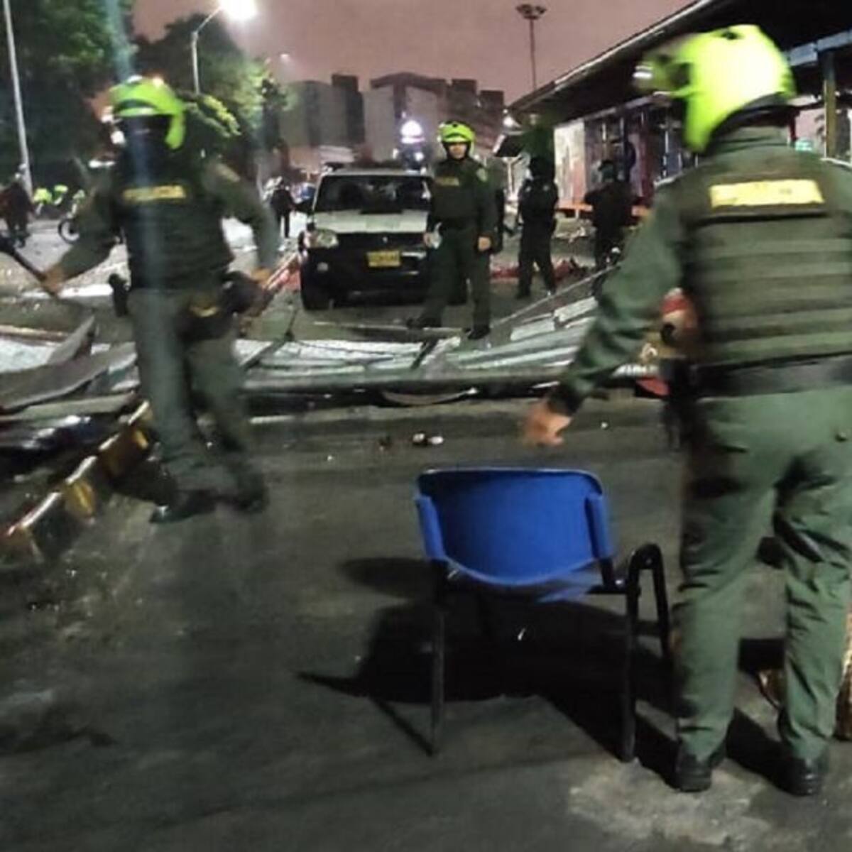 En la madrugada de este viernes se despejó el Paso del Comercio