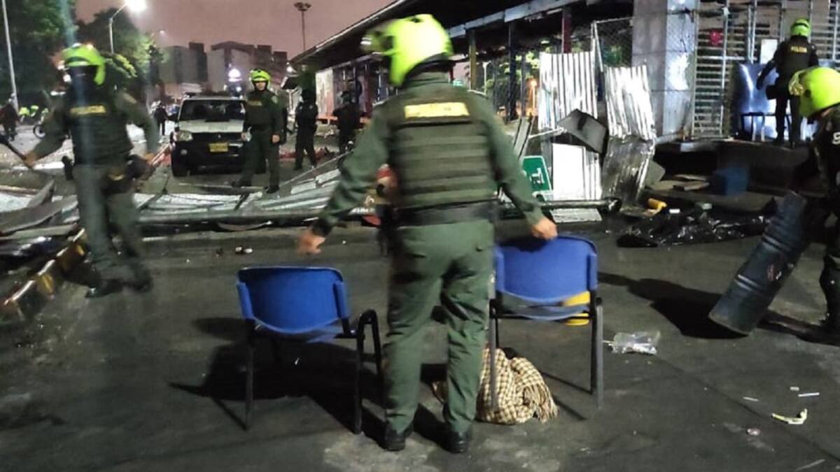 En la madrugada de este viernes se despejó el Paso del Comercio