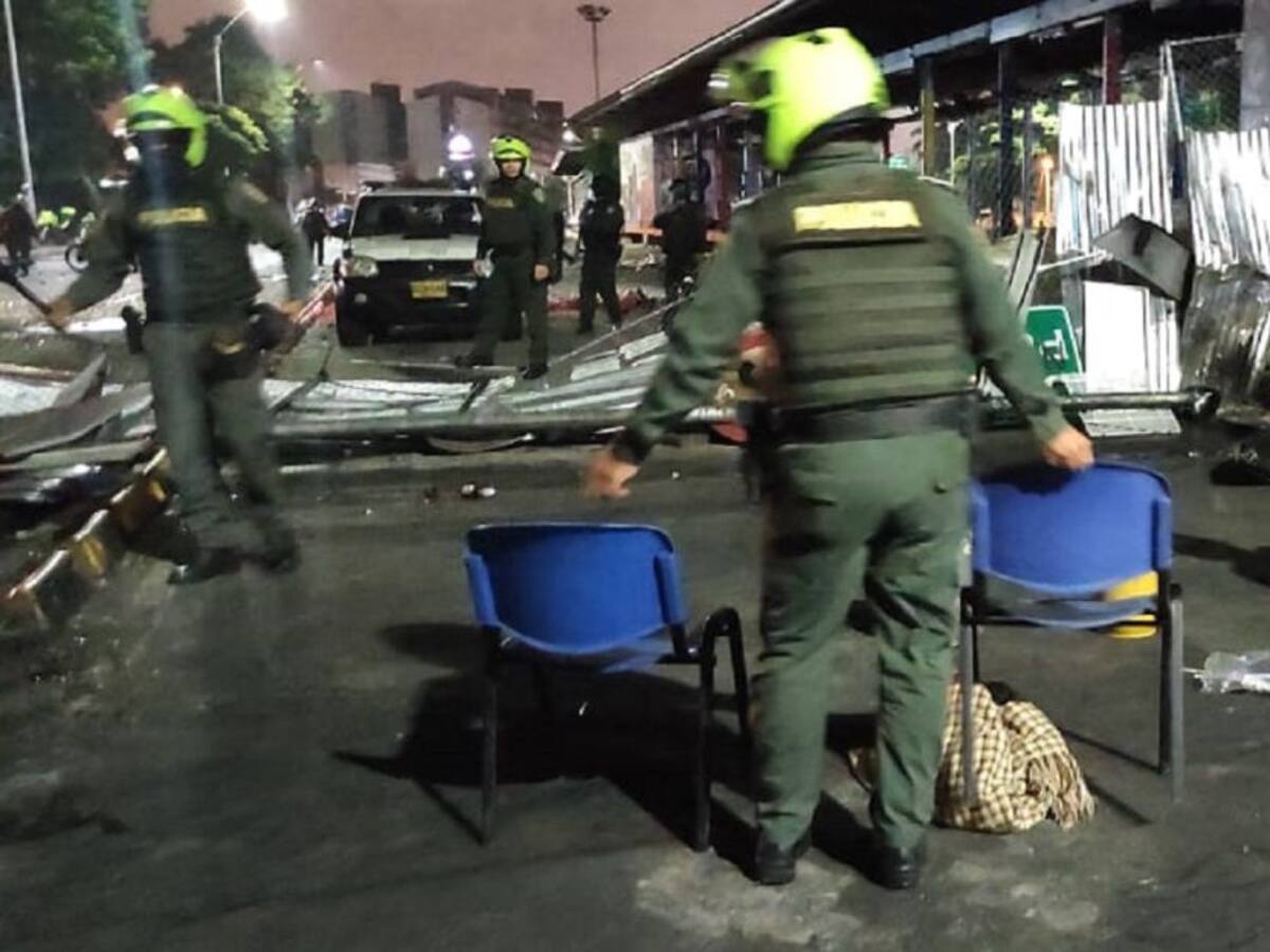 En la madrugada de este viernes se despejó el Paso del Comercio
