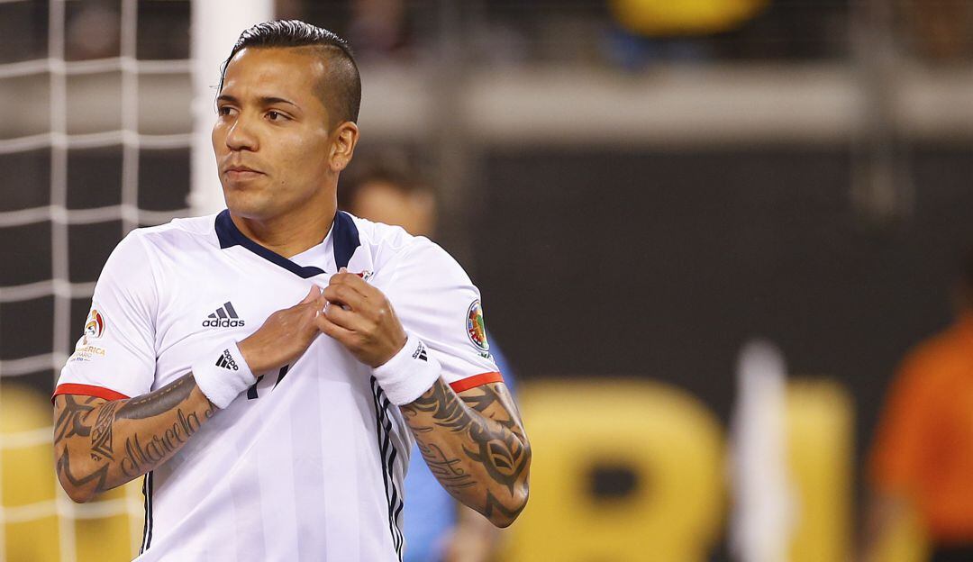 Dayro Moreno, futbolista colombiano de Oriente Petrolero de Bolivia