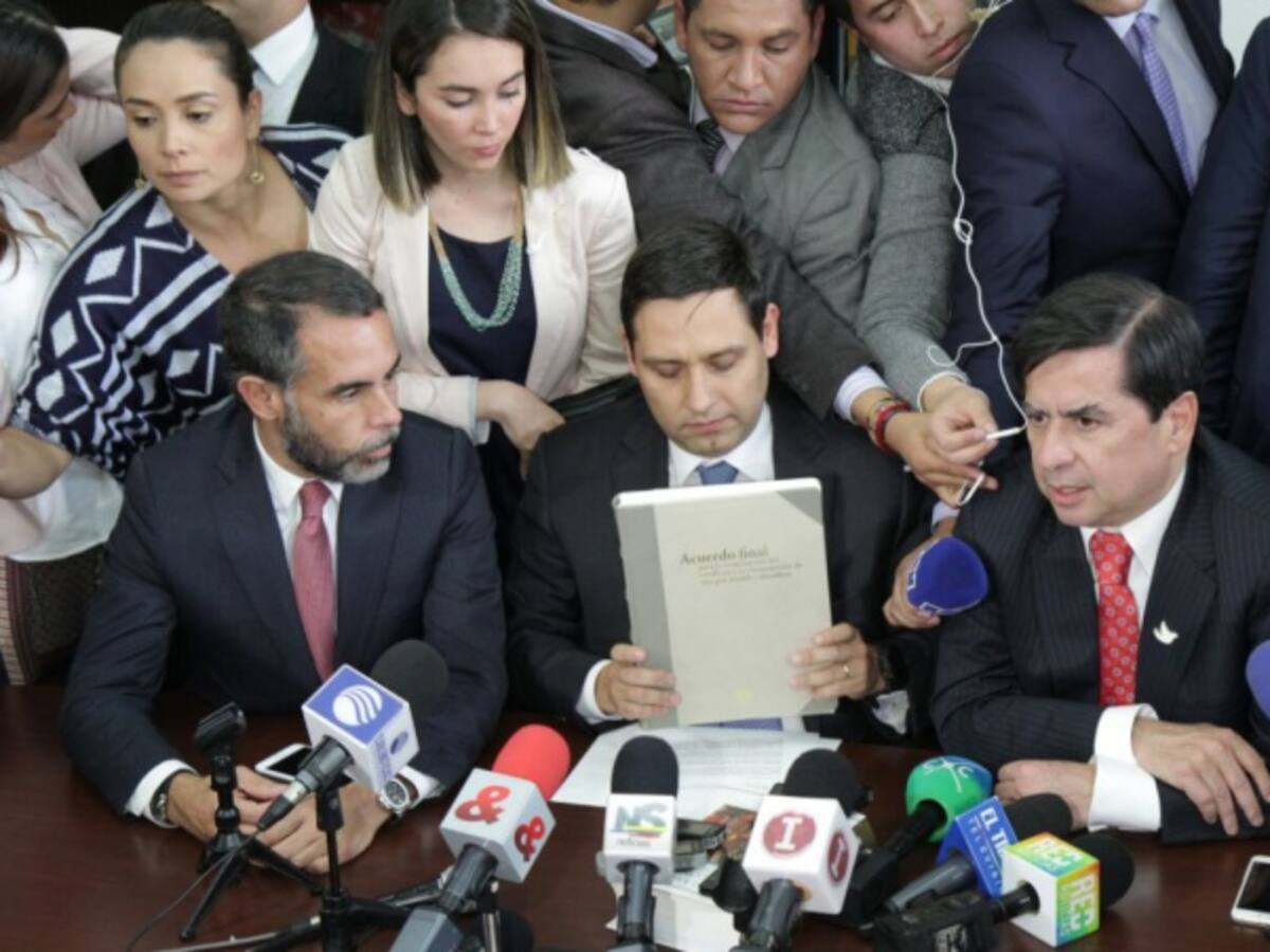 Gobierno radica en el Congreso nuevo texto del acuerdo de paz