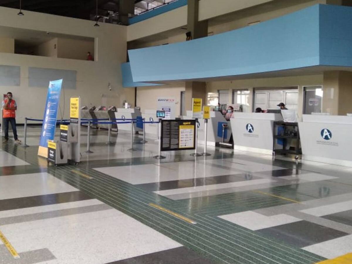 Gremios en Quindío evidencian fallas en operatividad de aeropuerto El Edén