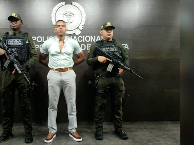 Capturado segundo cabecilla del Tren de Aragua en Cúcuta. Foto: cortesía. policía.