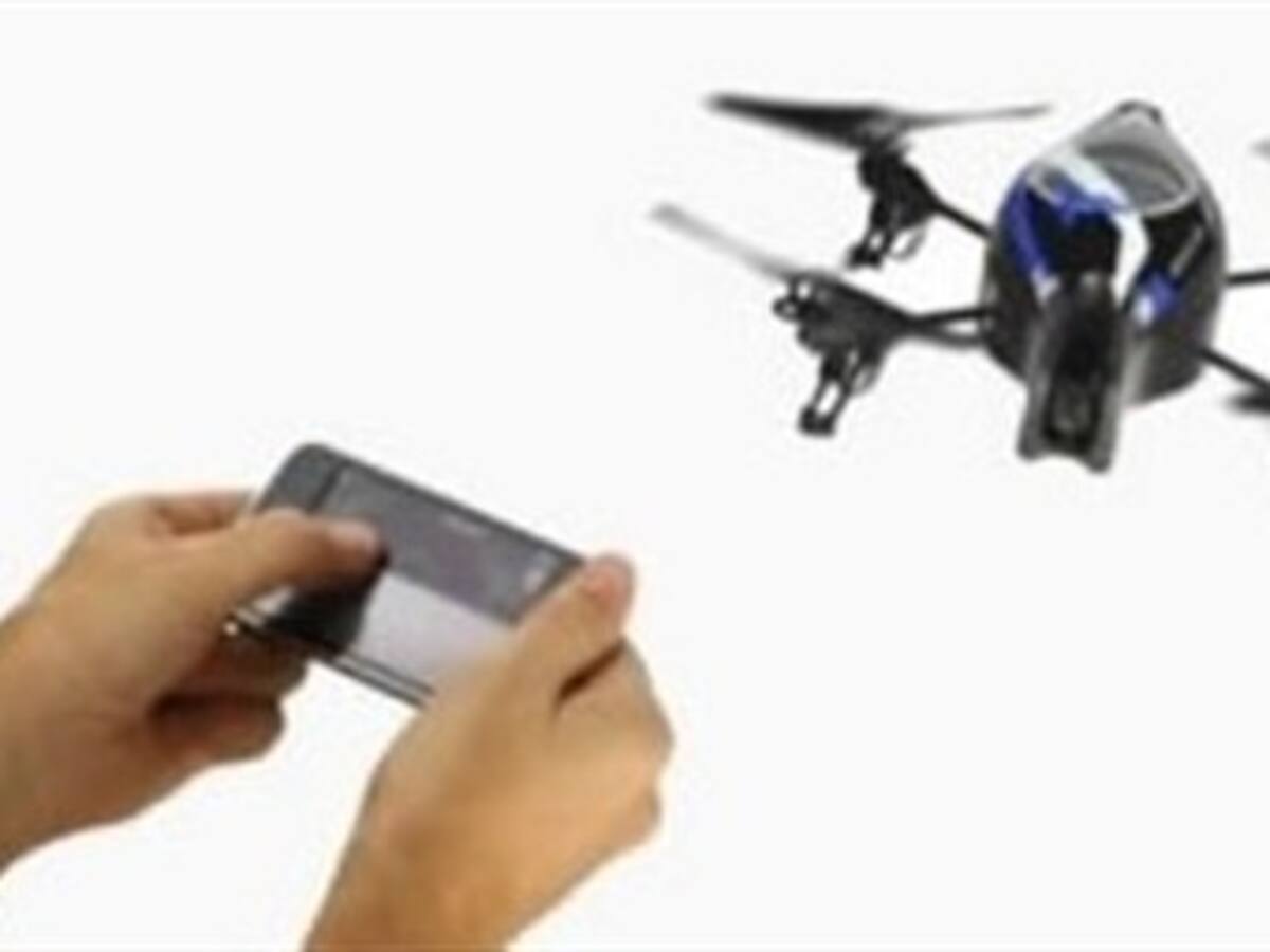 Parrot presenta helicóptero de juguete que se maneja con el iPhone