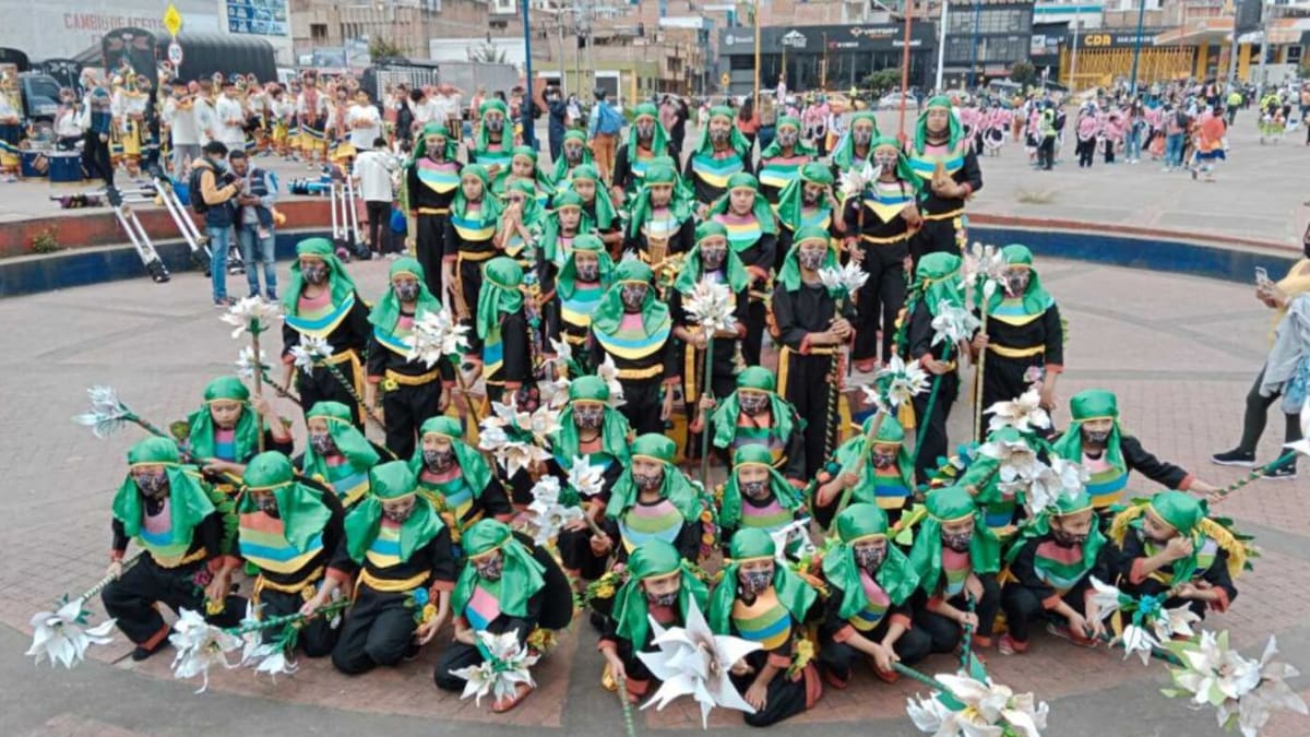 Los niños fueron los protagonistas en “Canto a la Tierra”