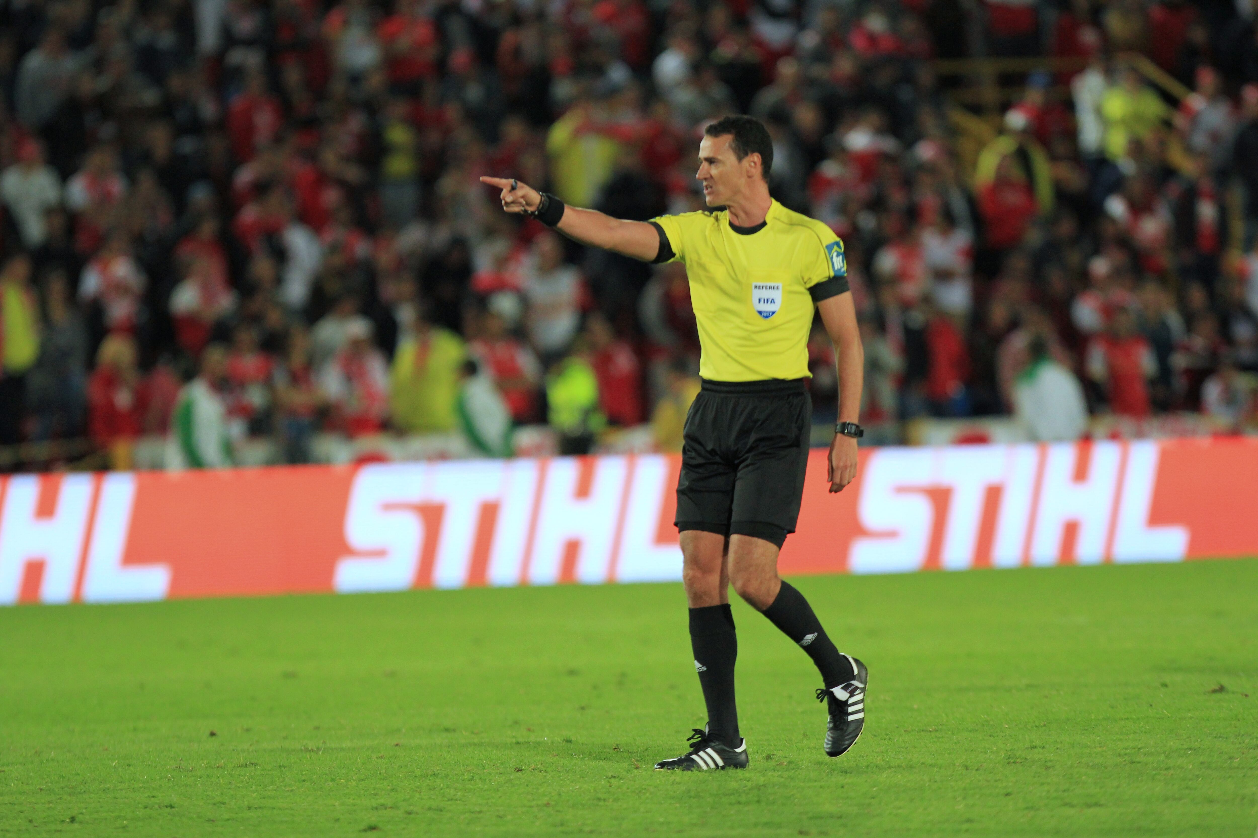 Wilmar Roldán, árbitro colombiano. (Colprensa-Alvaro Tavera).