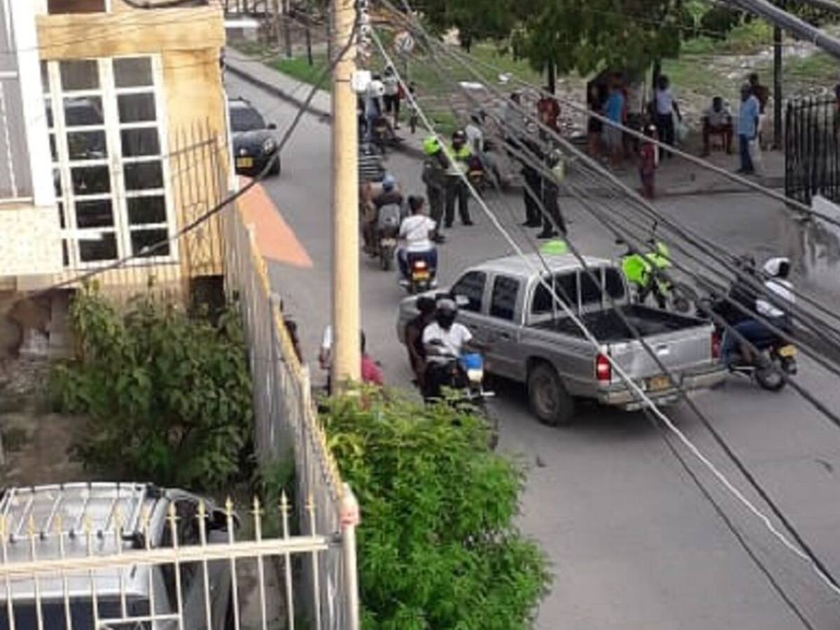 Hombre es asesinado en vía pública del barrio El Educador en Cartagena