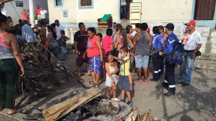 Incendio en Cartago