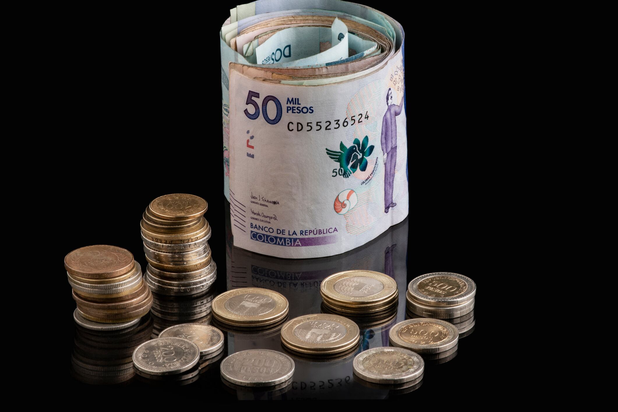 Pesos colombianos, imagen de referencia // GettyImages