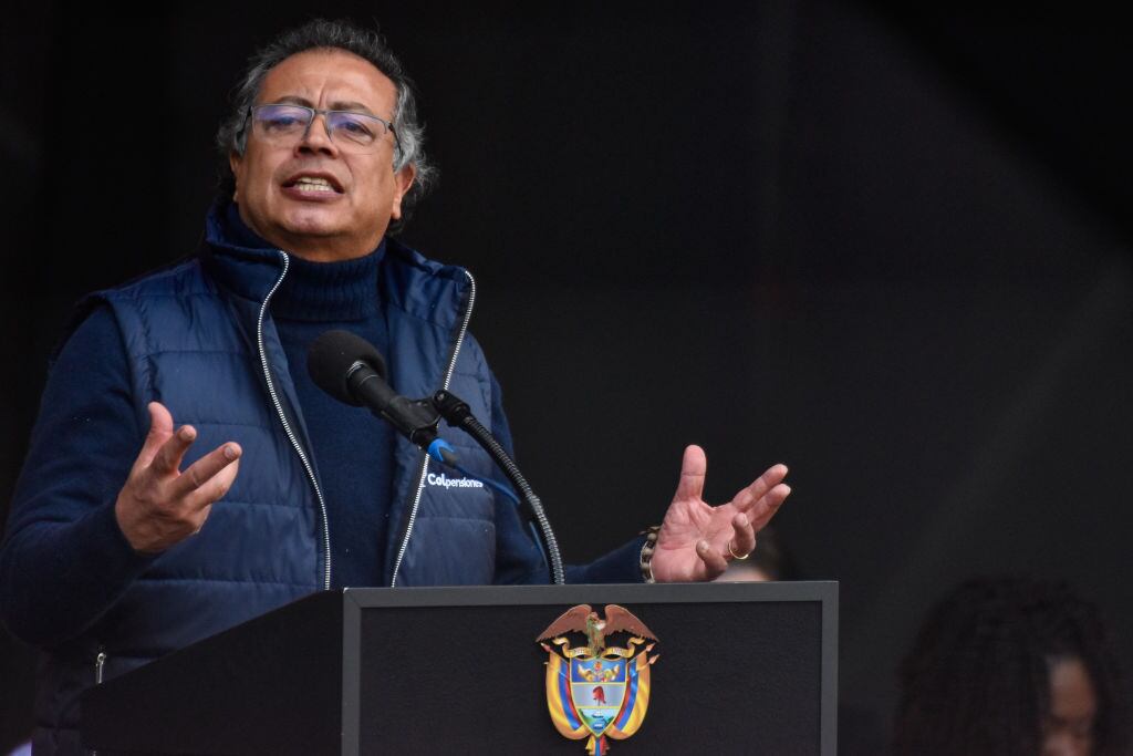Presidente Gustavo Petro. (Photo by: Cristian Bayona/Long Visual Press/Universal Images Group via Getty Images)