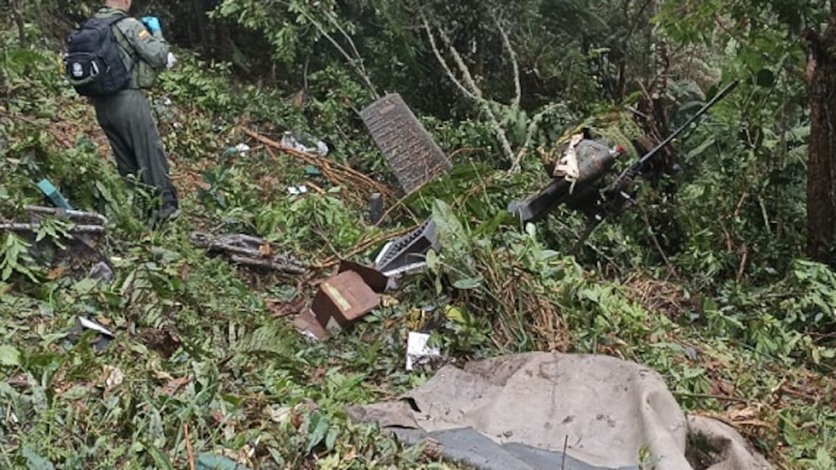 Se podría descartar el orden público en accidente de helicóptero: alcalde de Caramanta