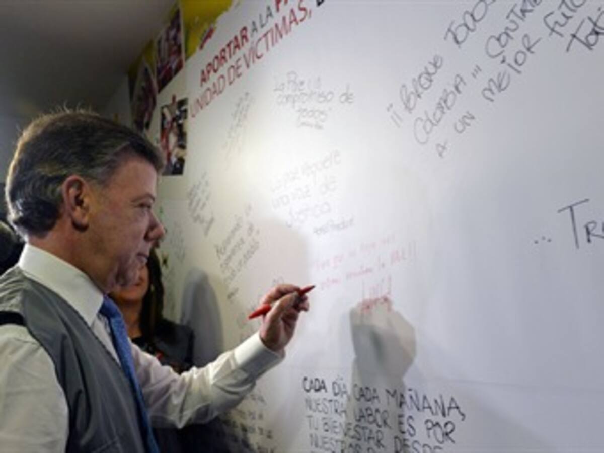 Reparación de víctimas es un proceso para ir cicatrizando heridas: Santos