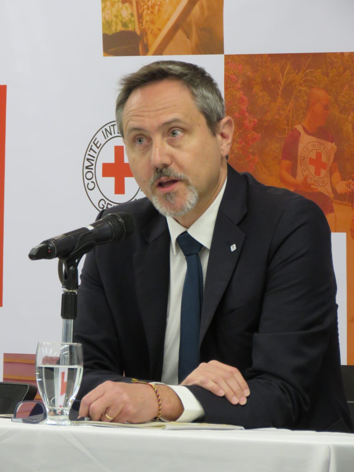 Lorenzo Caraffi, jefe de la delegación del Comité Internacional de la Cruz Roja en Colombia.
