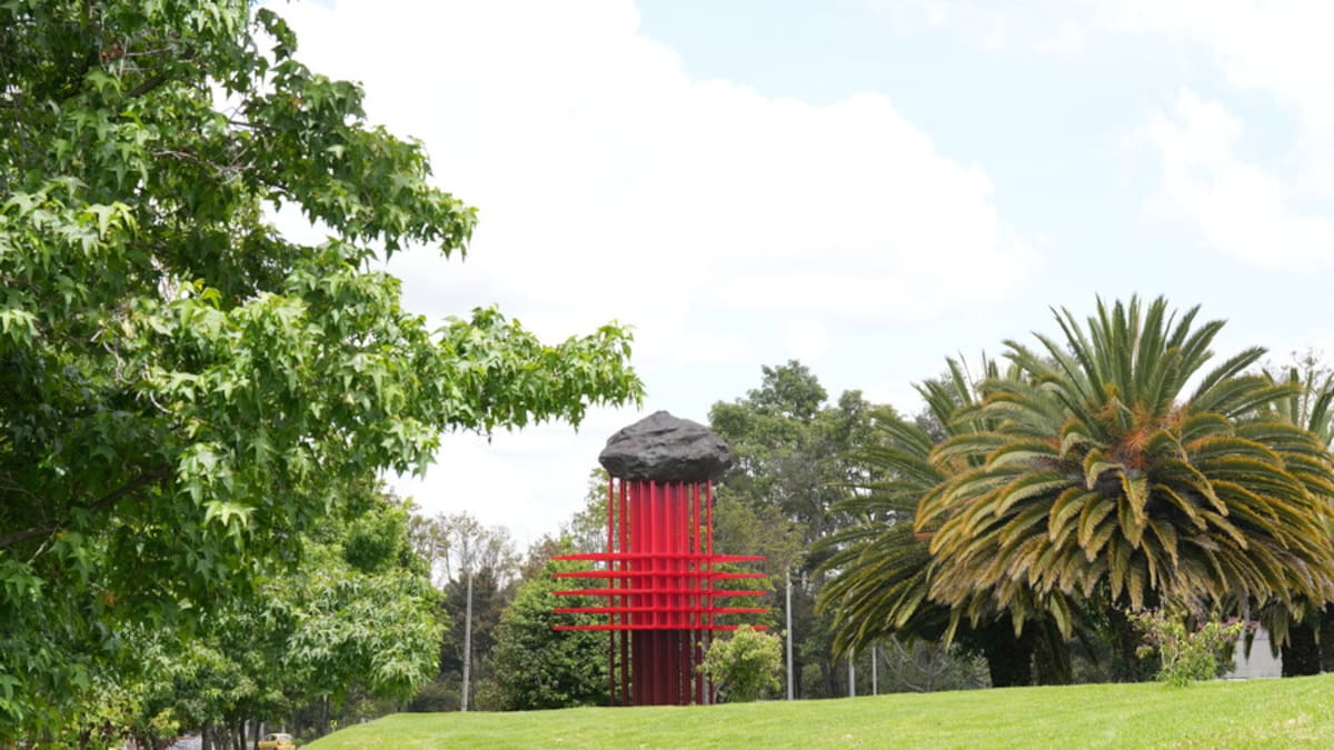 "Umbral" la obra del artista Carlos Castro Arias