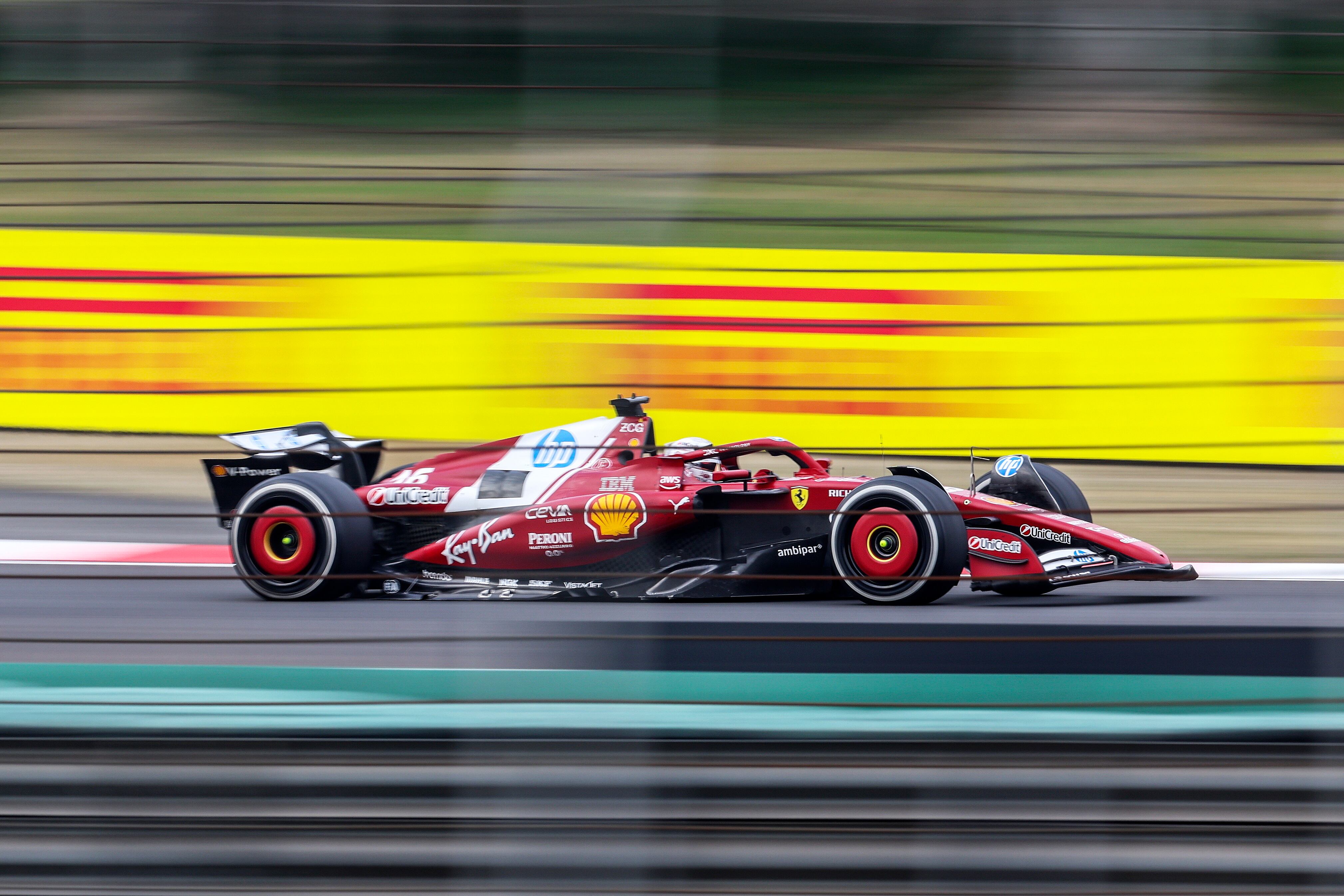 Scuderia Ferrari driver Charles Leclerc (Fórmula Uno) EFE/EPA/WU HAO