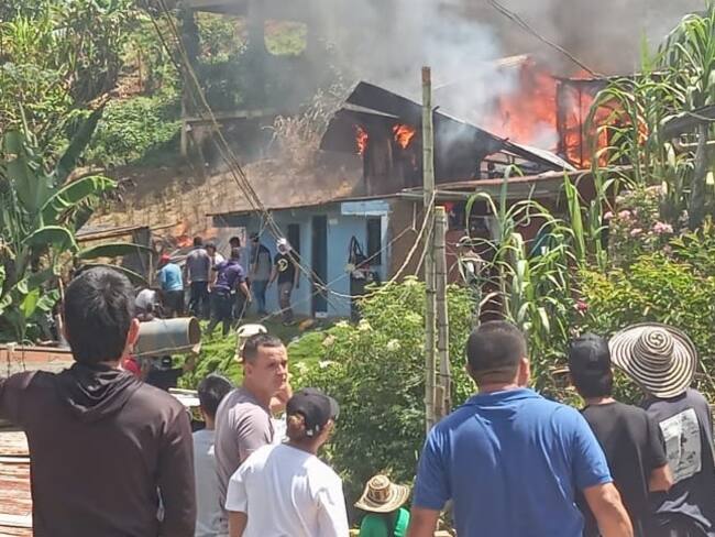 Explosivo cayó en una zona residencial en El Plateado, Cauca