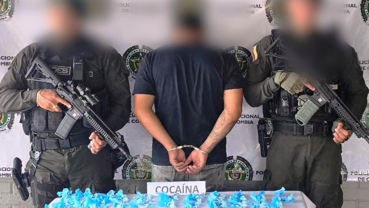 Capturado presunto expendedor de droga en Arjona, Bolívar