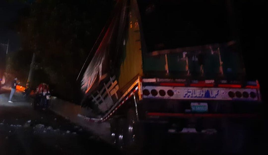 Accidente en la variante de Ibagué 