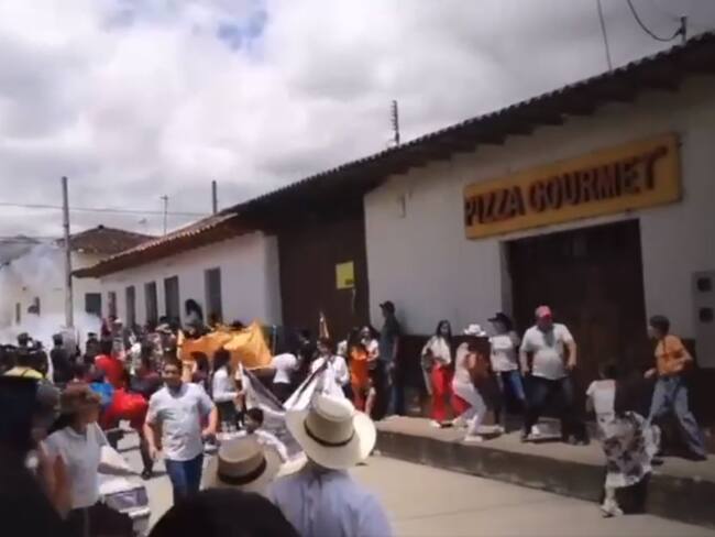 Se reportan los primeros quemados con pólvora en Santander