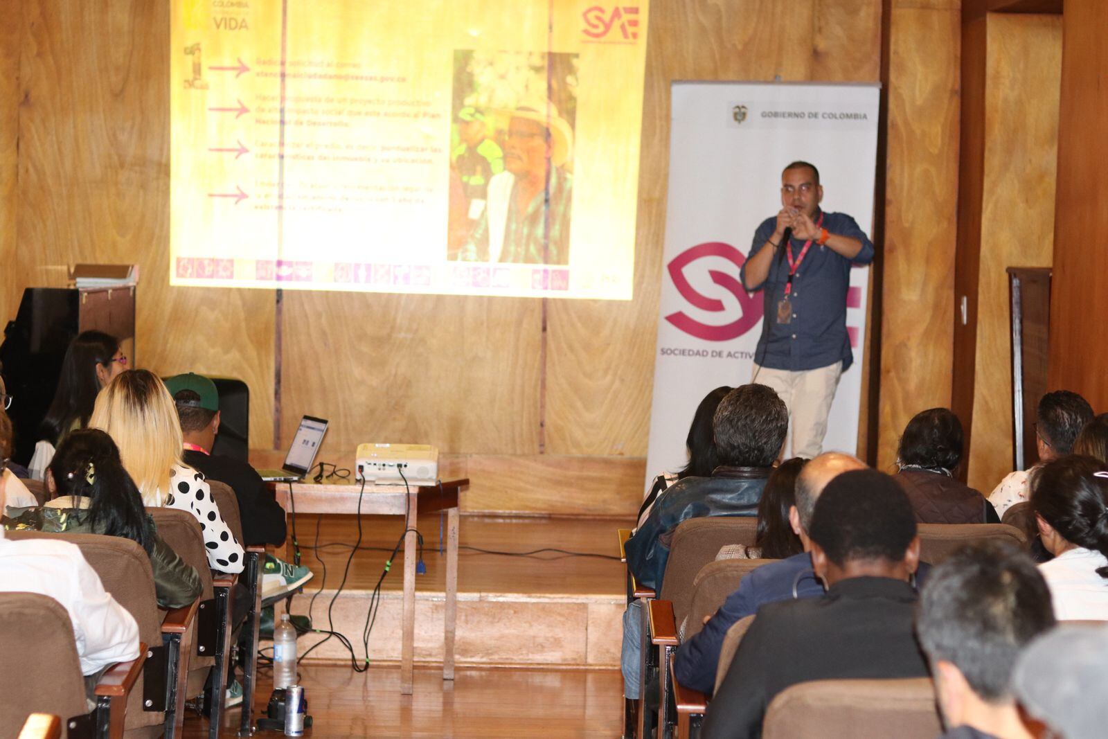 La Sociedad de Activos Especiales SAE . Foto: Gobernación de Nariño