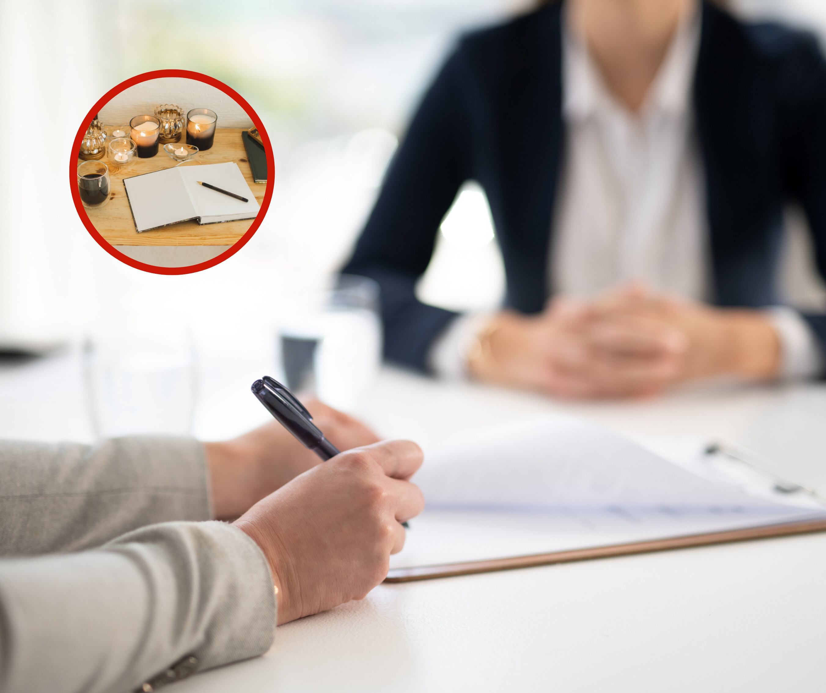 Individuo firmando un contrato laboral en la oficina (Getty Images)