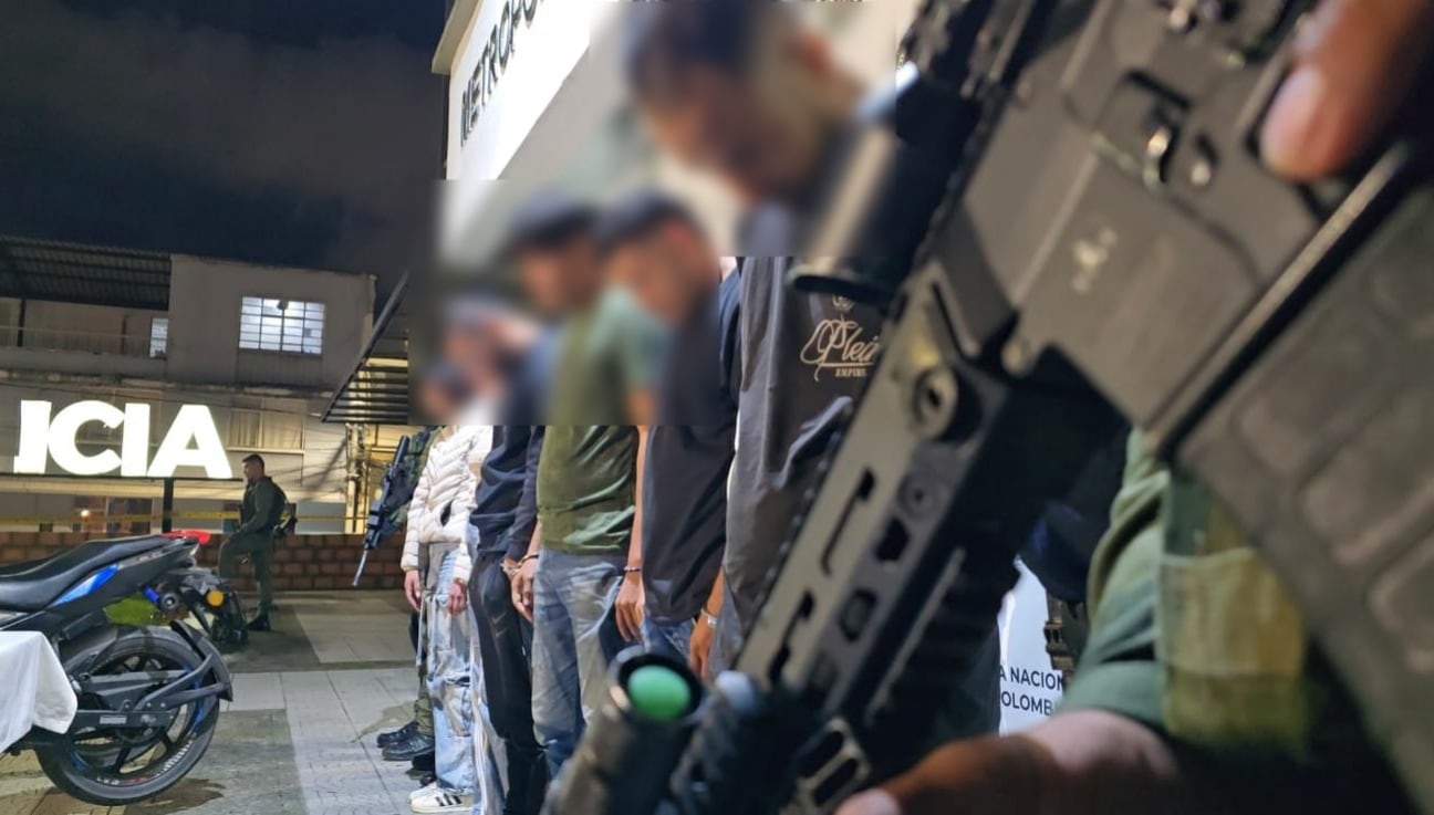 Siete personas fueron capturadas en Manizales