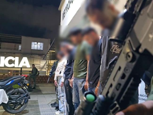 Siete personas fueron capturadas en Manizales