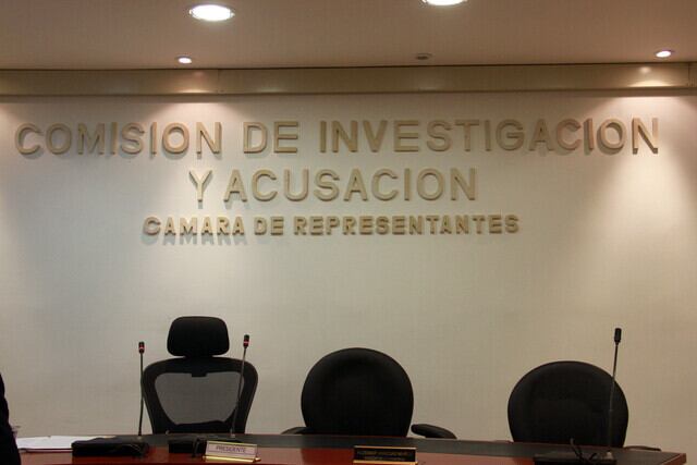 Sala de la Comisión de Investigación y Acusación de la Cámara de Representantes. Foto archivo: Germán Enciso/Colprensa