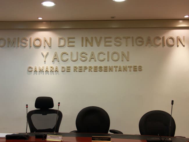 Sala de la Comisión de Investigación y Acusación de la Cámara de Representantes. Foto archivo: Germán Enciso/Colprensa