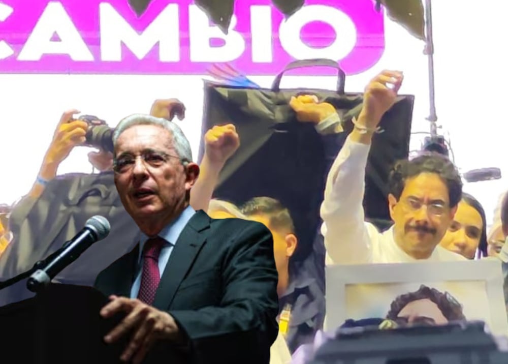 Evento de Iván Cepeda en Medellín / Álvaro Uribe Vélez (imágenes de archivo)