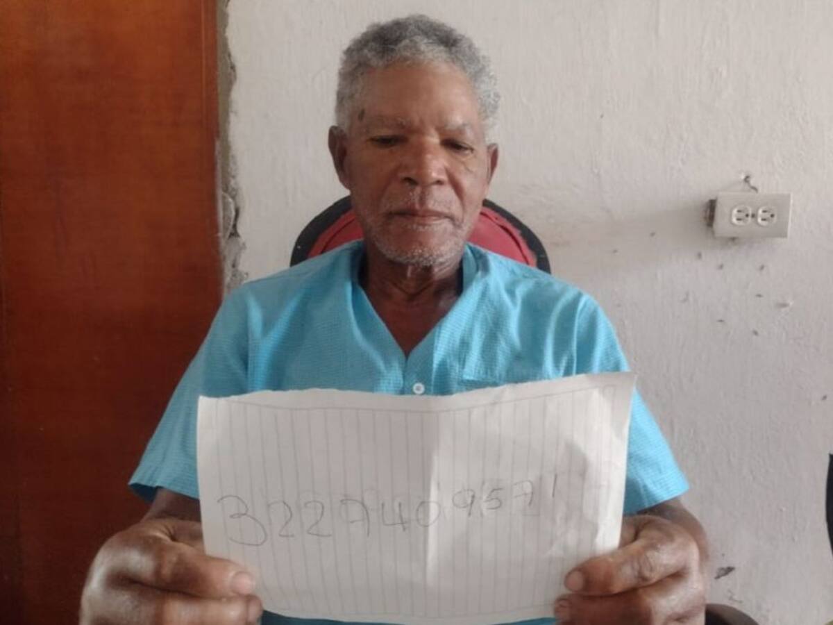 Pescador rescatado en Cartagena pide ayuda para comprar su motor