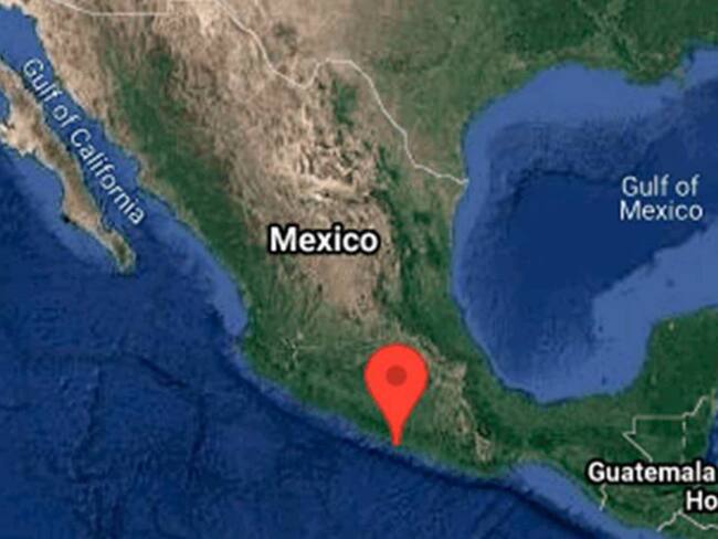 Sismo en México (Google Maps) / imagen de referencia