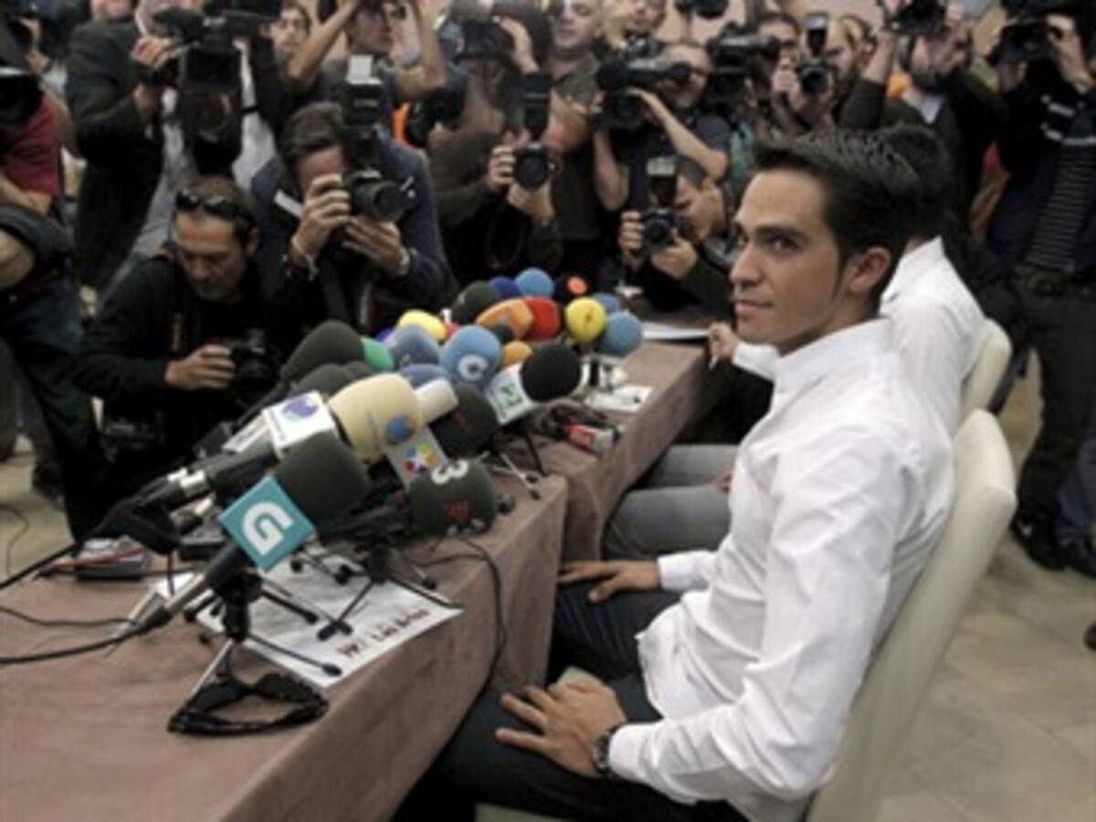 Alberto Contador libre de culpa por dopaje