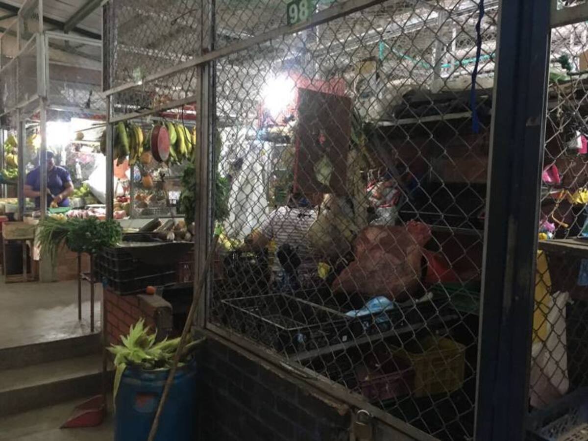 Plazas de mercado de Bucaramanga empiezan a cerrar por paro camionero