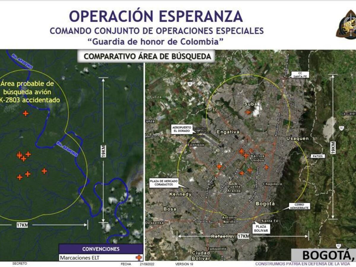 Área de búsqueda de niños perdidos en la selva equivale al 80% de Bogotá