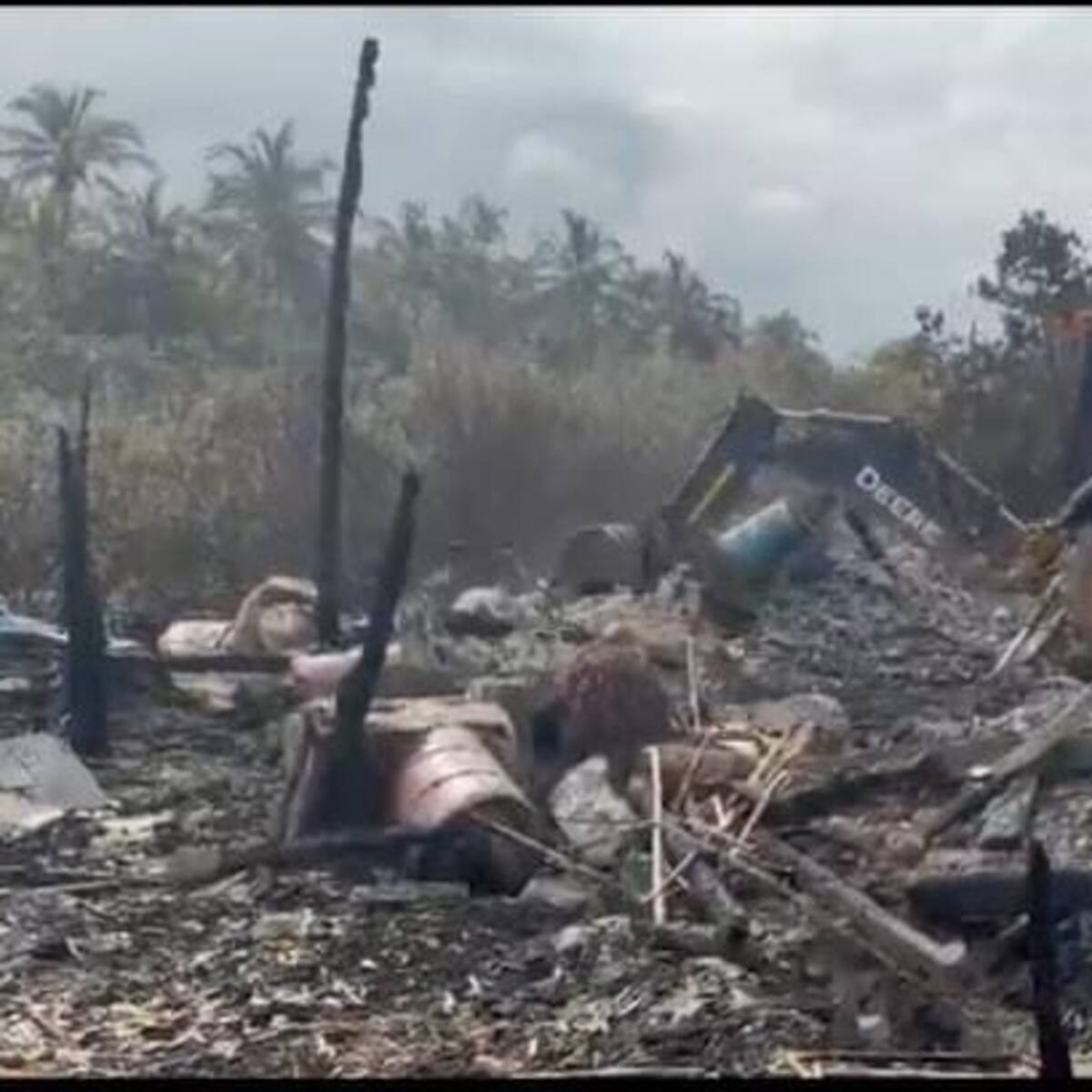 Incendio en Mendihuaca: 17 establecimientos comerciales afectados y 64 trabajadores sin empleo