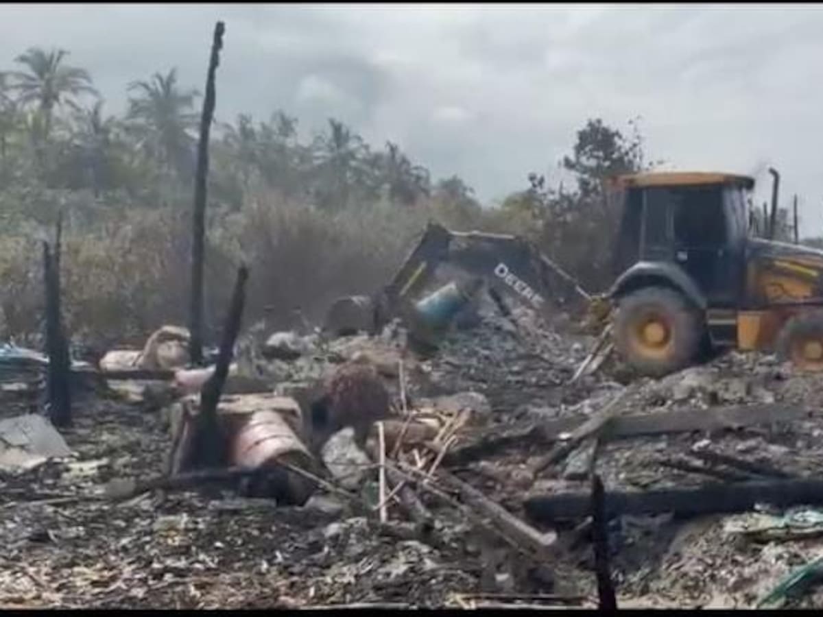 Incendio en Mendihuaca: 17 establecimientos comerciales afectados y 64 trabajadores sin empleo