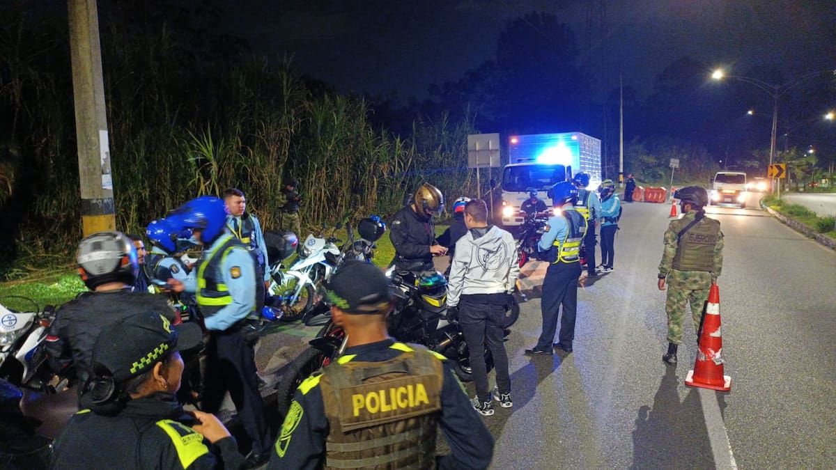 Más de mil sancionados en operativos contra la rodada de Halloween en Medellín