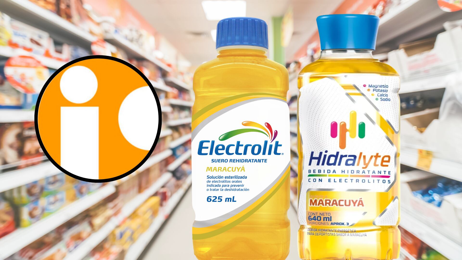 SIC ordena retirar Hidralyte del mercado mientras resuelve pleito con Electrolit.