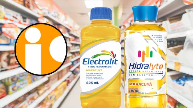 SIC ordena retirar Hidralyte del mercado mientras resuelve pleito con Electrolit.