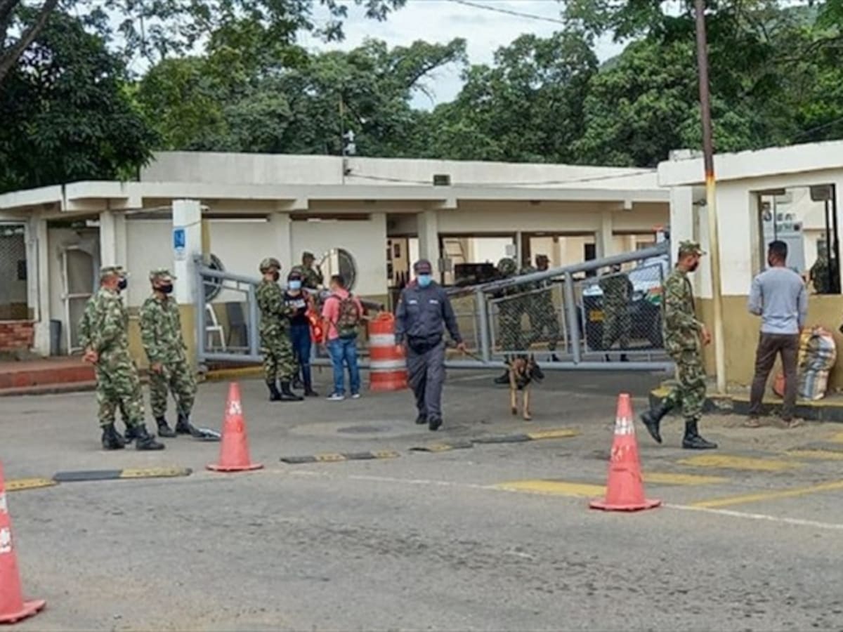 Aparente atentado contra el Cantón San Jorge de Cúcuta, fue frustrado