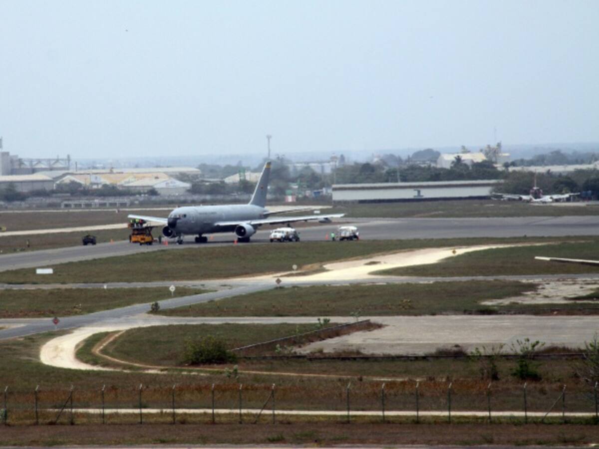 Un vuelo fue desviado del Cortissoz