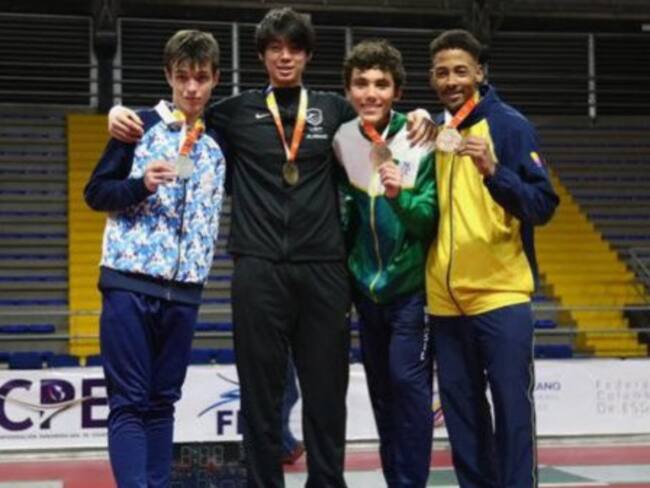 Vallecaucano ocupa el podio en Campeonato Panamericano de Esgrima