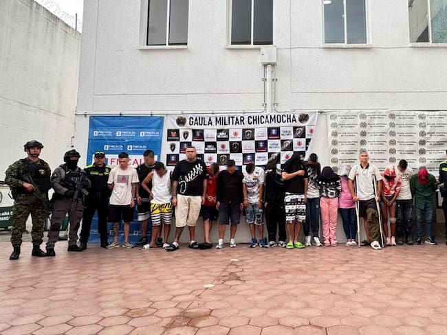 Desarticulan en el área metropolitana de Bucaramanga a la banda delincuencial “Los de la M”